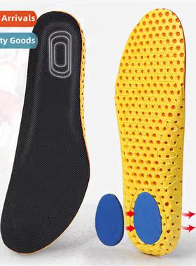 Sports  leisure insoles men  women shock-absorbing breathabl