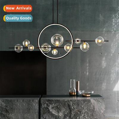 Postmodern dining room glass lg bubble light new magic beans