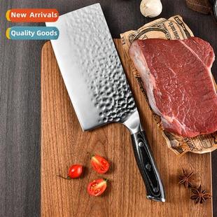 5CR15 forged hammered household kchen chopping knife sharp
