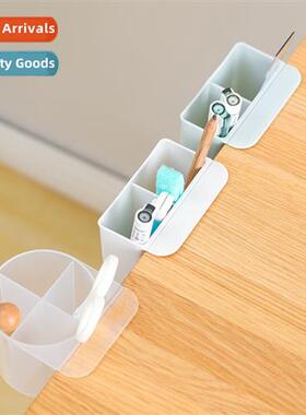 Creative fice sticker type multi-compartment organizer pen h