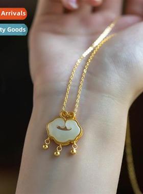 Weighing  lg life lock necklace female light luxury natial s