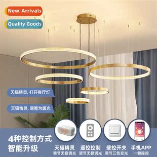 Scinavian simple modern Living villa light atmosphere room