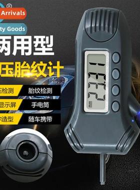 Digal Tire Pressure Gauge Tread Depth Ruler 3-in-1 wh Backli