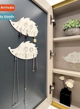 Creative hedgehog wall hanging strg adhesive hooks entryway