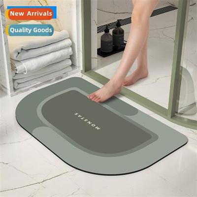 St diatome bathroom water-absorbent floor mats toilet bathro