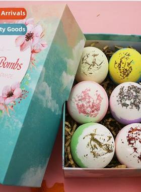 Dried Flower Explosi Salt Rose Lavender Essential Oil Bath B