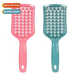 Scalp Massage Shield Hair Diamd Set Comb Piece Smooth