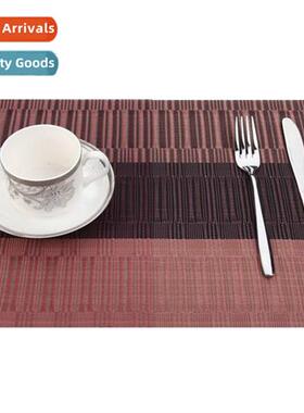 New Bamboo Series Teslin Placemats Table Flags Coasters Heat