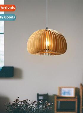 Japanese simple retro pumpkin linden chelier entryway bar la