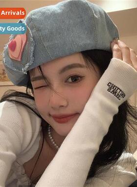 Spring  summer cute pink spicy cool peach sweet sister three