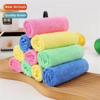Dish towel pure wood fiber n-stick detergent-free kchen to r