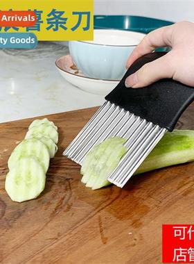 Kchen Home Potato Wave Knife Cutting Strip Slicing Vegetable
