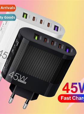 Stard 45W 2USB+3 Type-c Cell Phe Charger Multi-Port Charging