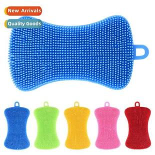 Colorful Soap Shape PE Dishwashing Brush Kchen Brush Pot Bo