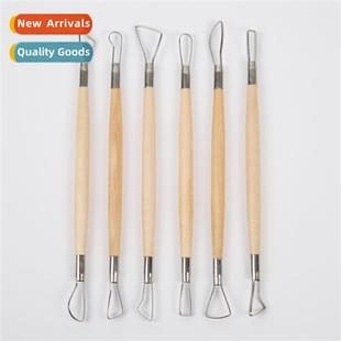 wire tools clay pottery knife flat regular pcs inch