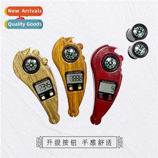 Grain Manual Counter Compass Bead LED Wood