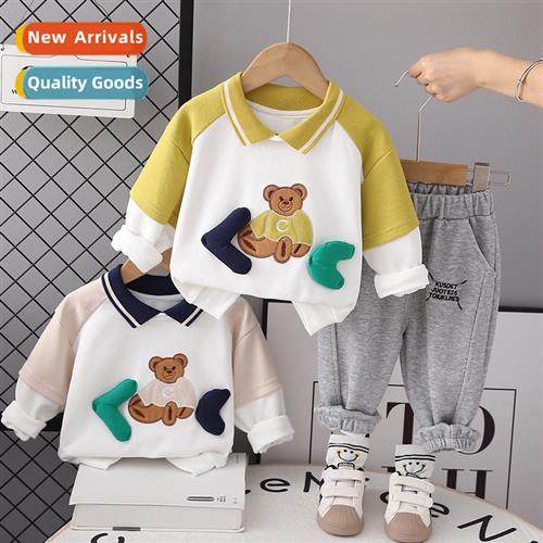 Childrens spring  fall su n childrens clothing baby fall clo