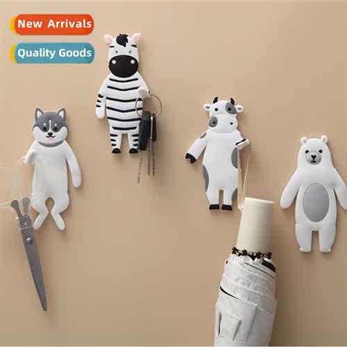 Creative cute cute pet bendable fun PVC st glue hook carto a