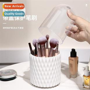 Holder Brush Makeup Brushes Transparent Eyeshadow Rotating