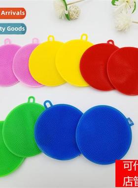 Promotial Multifunctial Silice Dishwashing Brush Kchen House
