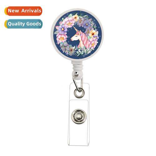 Model 18 Retractable Badge Reel Badge Shang Badge Holder wh