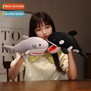 doll parent educati early baby toy plush puppet fish Ocean