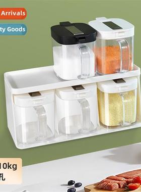 Automatic opening  closing seasing box seasing jar kchen sup