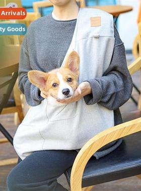Hugging Pet Shoulder Bag Dog Cat Portable Outing Backpack Sh