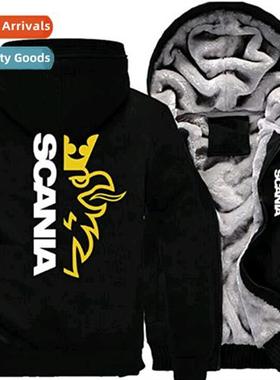 Autumn  winter carto animati have liner black side seam pock