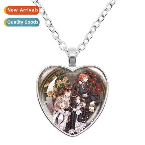 Anime bungee jumping stray dog cosplay jewellery glass dome