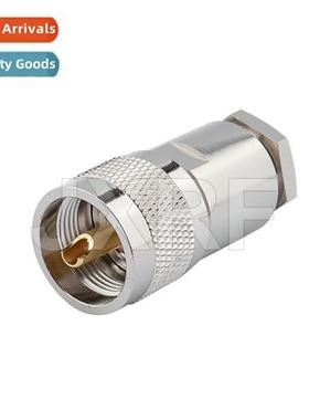 RF cnector PL259 to UHF male 5- set to LMR400 RG8 RG165 RG21