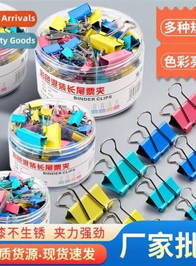 Colorful Metal Lg Tail Clip Dovetail Clip Small Ticket Holde