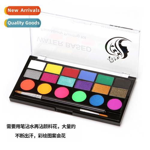 18 Colors Halloween Makeup Supplies Body Paint Face Paint Ma
