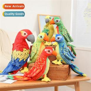 plush toy doll Bird color parrot Multi availabl simulati