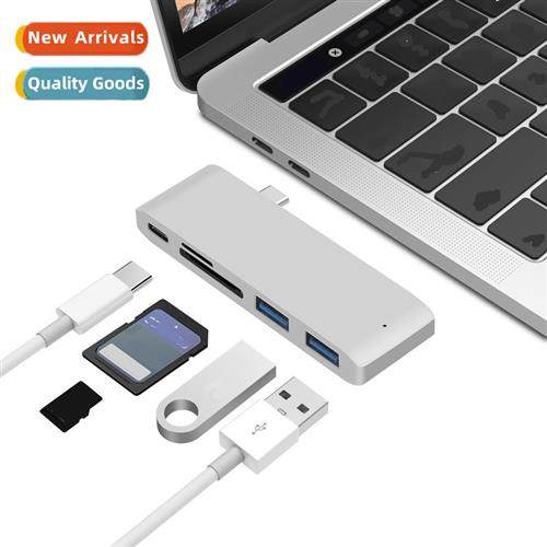 5-in-1 type-c docking stati HUB card reader USB3.0+PD+SD+TF