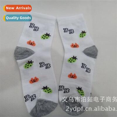 Elastic Socks Womens Cott Thread Socks Cute Carto Cott Socks
