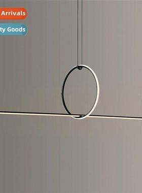 Dining room chelier Italy minimalist living room line light