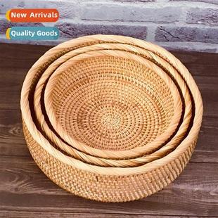 Basket Storage Fru Will Vietnam Tray Rattan