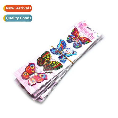3D three-dimensial decorative butterfly stickers children bu