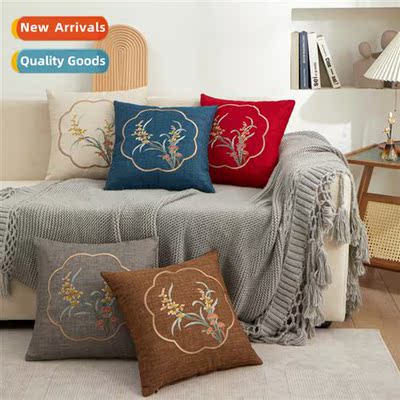 New Chinese a branch  plum embroidery home simple sa bedside