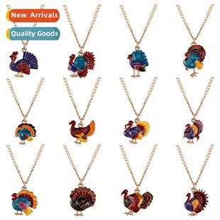 New Creative Hundred Turkey Pendant Celebrate Thanksgiving A