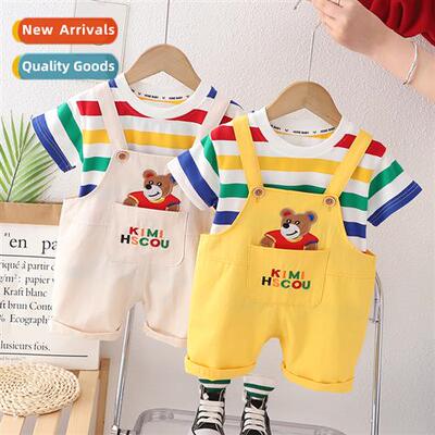 Childrens clothing boys summer su su 2023 new carto strappy