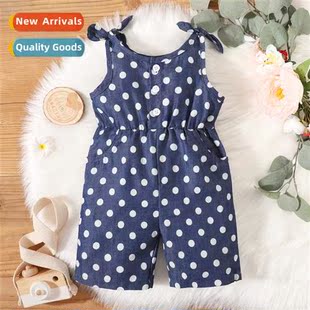 sleeveless winter dot polka small new 2020 fall Girls