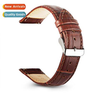 ticwatch bamboo grain lear strap ticwatch c2 crocodile grain