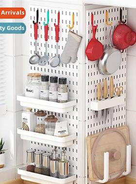Wall-mounted kchen shelves parti household dishes spices org