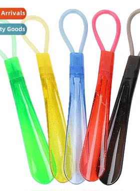 Colorful Plastic Shoe Puller Shoe Lifter Shoe Threader Lazy