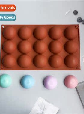 15 csecutive large semicircles, 436 chocolate biscu mold, ca