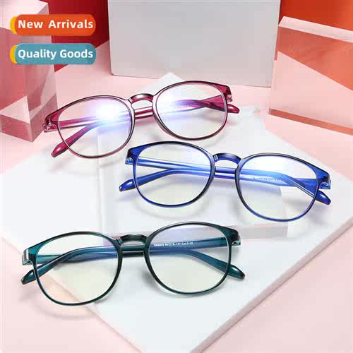 s802 new round TR90 anti-blue light eyeglasses 2019 fashi wh