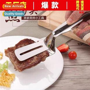 Frying fish spatula clip stainless steel frying fish clip kc