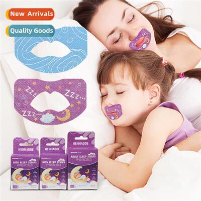 Closed mouth orthopedic mouth stickers for children  adults